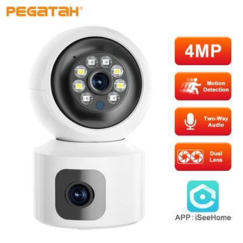 PEGATAH 1080P מצלמה WIFI אלחוטית מקורה P2P מחמד בייבי מוניטור אבטחה בבית מעקב אוטומטי, ראיית לילה מעקב מצלמות IP