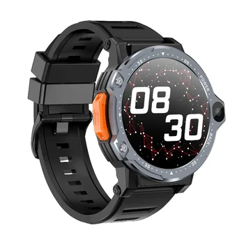 PG999 Smartwatch גברים 2023 כרטיס חדש WiFi 1.54 אינץ ' Bluetooth קורא קצב הלב מטר שלב צילום מיקום GPS שעון חכם