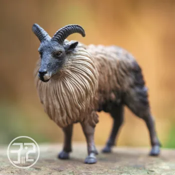 pvc דמות חיה פראית מודל של טל כבשים