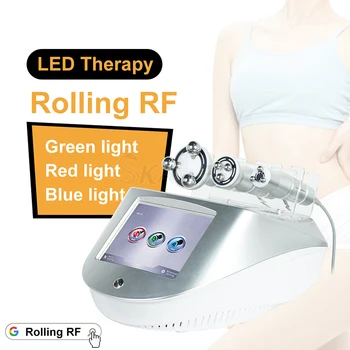 RF ארוך טווח תוצאה LED Photontherapy פיגמנטציה הסרת שומן לפזר רולינג עיסוי המכשיר