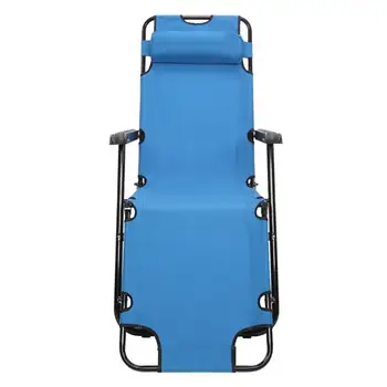 RHC-202 נייד למטרה כפולה להארכה קיפול שכיבה כיסא כיסא הטרקלין להירגע בכיסא תנומה כורסה כחולה