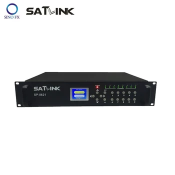 SATLINK SP-8621 DVB-T 8in2 המסלול אפנן 1080P MPEG4 2 תדר 8 ערוצים