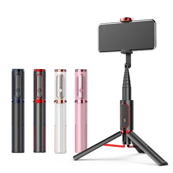 Selfie מקל חצובה עם השלט 71cm אלחוטית לטלפון מיני חצובה מתקפלת נייד טלפון Stand מחזיק עבור IOS אנדרואיד הטלפון החכם