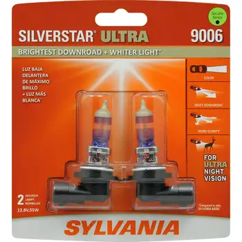SilverStar אולטרה הלוגן הנורה פנס, חבילה של 2.