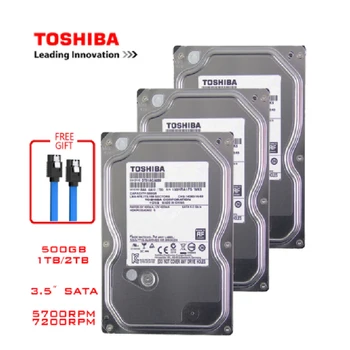 TOSHIBA 4TB 2TB 1TB קשיח פנימי 500GB כונן דיסק קשיח HDD HD SATA III 3.5