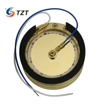 TZT 34mm גדול הסרעפת הקבל מיקרופון כמוסה מחסנית הליבה מיקרופון כמוסה חד-צדדי מצופה זהב