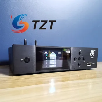 TZT DS-B2 U דיסק דיגיטלי ללא אובדן DSD נגן המוזיקה Bluetooth 5.1 LDAC כפול 9038 מפענח (שחור/כסף גרסת פרימיום)