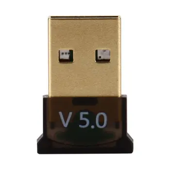 USB Bluetooth תואם-5.0 מתאם משדר מקלט אודיו Bluetooth תואם Dongle USB אלחוטי מתאם למחשב