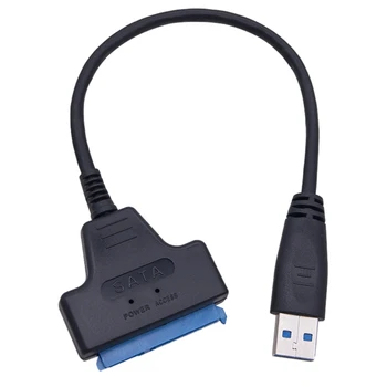 USB כבל USB3.0 קשה מתאם ממיר 6Gbps 2.5 ס 