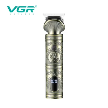 VGR שיער גוזם 6 ב 1 טיפוח שיער ערכת קליפר האף גוזם מכונת גילוח גוף תספורת מקצועית נטענת מתכת משובח V-106