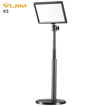 VIJIM K3 אור LED וידאו לוח לנו לפרסם 3200k-5600k צילום סטודיו אור-Youtube וידאו בשידור חי בכנס אור
