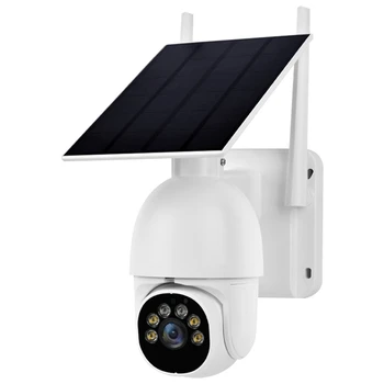 Wifi חיצוני מצלמות אבטחה אלחוטית מצלמת מעקב צריכת חשמל נמוכה 360°נוף הזרקורים האיחוד האירופי Plug