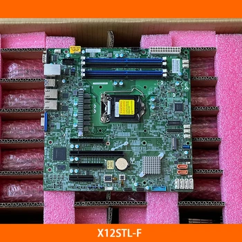 X12STL-F עבור Supermicro C252 LGA-1200 PCIE 4.0 M-ATX 128GB DDR4-3200MHz 6XSATA 3 Server לוח האם