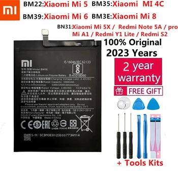 Xiaomi המקורי, הסוללה BM22 Xiaomi MI 5 5X Mi 4C Mi 6 Mi-8 Redmi 5א 5א Pro BM35 BM39 BN31 BM3E סוללות