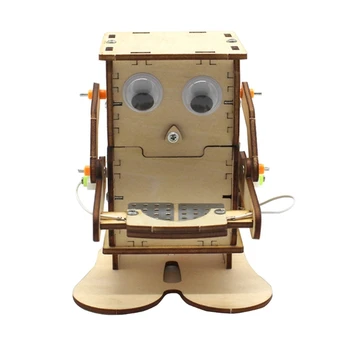 YYDS גזע פרויקט עבור הילד מכני דגם רובוט לאכול מטבעות Diy גזע רובוט