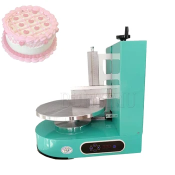 אוטומטי עוגת קרם מתפשט ציפוי מכונת מילוי חשמלי עוגת לחם קרם קישוט מרית החלקה המכונה