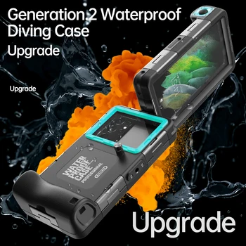 אוניברסלי טבולות מקרה עמיד למים עבור Samsung A54 S23 אולטרה-iPhone 15 14 Pro מקס צלילה 50ft/15 מטר עומק לxiaomi Moto