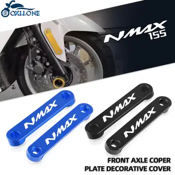 אופנוע אביזרים אלומיניום ציר קדמי Coper צלחת נוי כיסוי עבור ימאהה Nmax 155 N max155 N-max 155 2017 2018