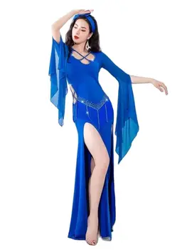 אלגנטי ריקודי בטן תלבושות נשים סקסיות למבוגרים 2023 חברים חדשים Shaabi Baladi תרגול שמלה ביצועים לבוש חלוק