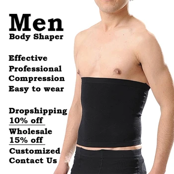 אנשים חדשים חגורת המותניים הגוף מגבש הרזיה מאמן המחוך דחיסה רצועת החגורה תחתונים Shapewear MSYJ-8102