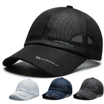 באיכות גבוהה ממותגים כובע בייסבול גברים רשת כובעי נשים כובעים לגברים Casquette עצם מזדמנים שחור מתכוונן חדש שמש כובע משאית