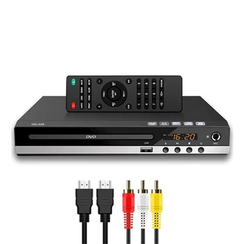 בית נייד נגן DVD AV-פלט עם שליטה מרחוק AV-כבל