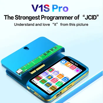 ג ' יי-סי V1S Pro מתכנת תואם עם V1SE ו PRO1000S עבור iPad עבור iPhone X-14Pro מקס NAND נתונים לקרוא, לכתוב הפנים ID תיקון