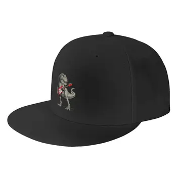גיטרה דינוזאור Hiphop שטוח כובע בייסבול רשת חזרה כובע Snapback עבור גברים, נשים, כובעים לגברים כובע נהג המשאית Mens כובע כובעים למבוגרים