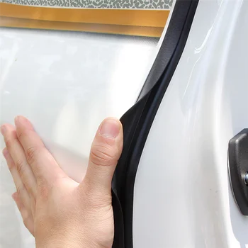 דלת המכונית ב ' עמוד גומי איטום רצועת החיצוני אביזרים עבור טויוטה לנד קרוזר פראדו 150 LC150
