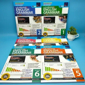 הגרסה החדשה של SAP למידה חוברת עבודה של דקדוק דקדוק ספר תרגיל כיתה 6 ספרי לימוד לימוד libros ספרים