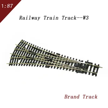 הו 1:87 מודל מסילת הרכבת מודל פריסת DIY מודל קבלת W3 מסלול 3 קרוס-מסלול מסילת אביזרים