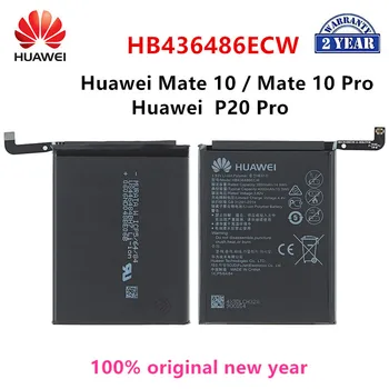 הואה-ווי 100% Orginal HB436486ECW 4000 מיליאמפר סוללה עבור Huawei Mate 10 חבר 10 Pro /P20 Pro AL00 L09 L29 TL00 החלפת הסוללות