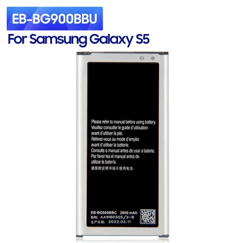 הטלפון החדש סוללה EB-BG900BBC EB-BG900BBE עבור Samsung GALAXY S5 9006V 9006W 9008W G900F G900S פונקצית NFC EB-BG900BBU