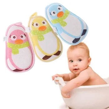 הילד מוצרי טיפוח הילדים אמבטיה ומקלחת ספוג למרוח תינוקות פעוטות ילדים אמבט מברשות כותנה שפשוף לשטוף את הגוף במגבת אביזרים