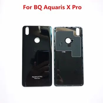 המקורי Black עבור BQ Aquaris X Pro מקרה הסוללה קשה מעטפת מגן כיסוי אחורי עבור BQ Aquaris X Pro טלפון נייד