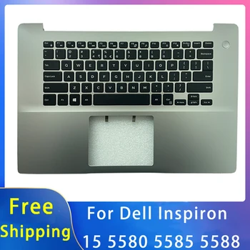 חדש Dell Inspiron 15 5580 5585 5588 Replacemen המחשב הנייד אבזרים מקלדת/Palmrest עם תאורת רקע אפור