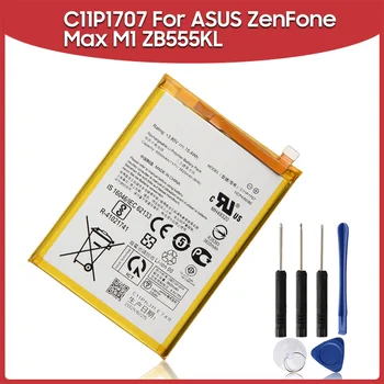 חדש סוללה נטענת C11P1707 עבור ASUS ZenFone מקס M1 ZB555KL 4000mAh הטלפון החלפת הסוללות