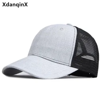 חדש קיץ לנשימה רשת כובעים עבור נשים וגברים פשוט אישיות משולבים כובע Snapback כובע קרם הגנה דיג כובעים