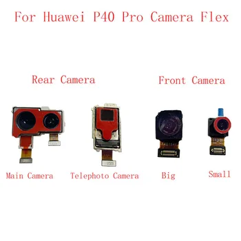 חזרה האחורית מצלמה קדמית להגמיש כבלים עבור Huawei P40 Pro ELS-NX9 ELS-N04 העיקרית גדול מצלמה קטנה מודול תיקון חלקי חילוף