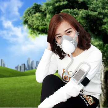 חשמל אספקת אוויר נייד מטהר אוויר נגד אובך PM2.5 dustproof bacteriostatic נייד ריאות הגנה על קשישים, נשים בהריון