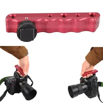 כף יד נייד חם נעל הר המצלמה תושבת, מחזיק DSLR מייצב קנון ניקון, סוני, פוג ' י X-PRO1/X-E2/X-E1, X-M1/X-A1