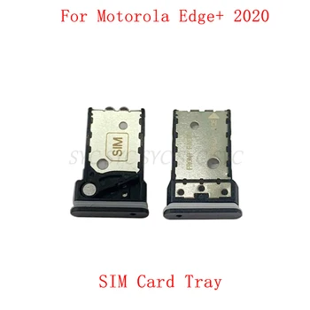 כרטיס ה SIM-מגש כרטיס ה SIM-חריץ מחזיק עבור Motorola Moto קצה+ 2020 זיכרון MicroSD תיקון חלקים