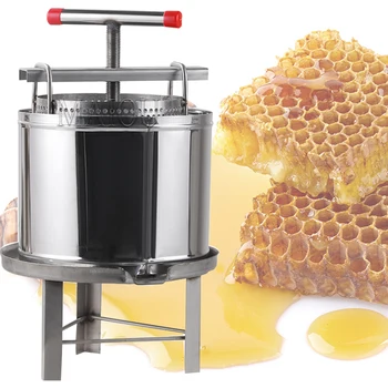 מותק מכונת קציר ציוד נירוסטה לחץ חלת דבש ויין גידול דבורים כלי מסחטת