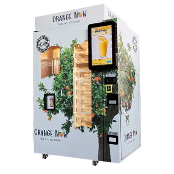 מיץ תפוזים טרי מכונת מיץ פירות יצרנית מכונות אוטומטיות למכירה