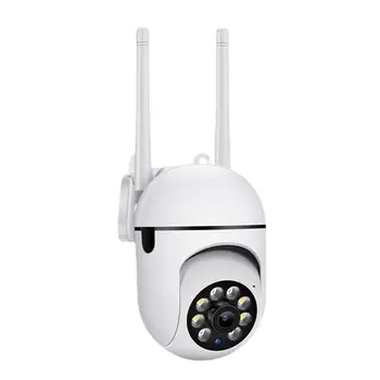 מצלמת אבטחה פנימית HD 2548x1536p מצלמות אבטחה בבית חיצונית אלחוטית 2.4 GHz Wifi 3MP HD מלא צבע ראיית לילה IR הביתה