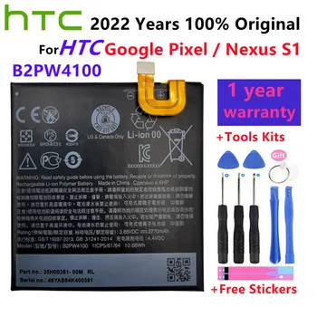 מקורי 2770mAh B2PW4100 החלפה סוללה עבור HTC Google פיקסל / נקסוס S1 Li-ion Polymer Batteria+כלים חינם