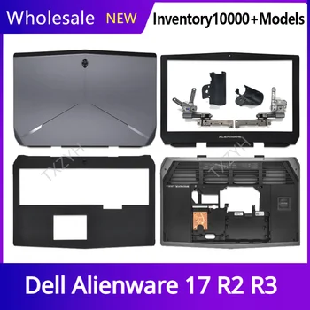 מקורי חדש עבור Dell Alienware 17 R2 R3 נייד LCD אחורי מכסה הלוח הקדמי צירים Palmrest בתחתית התיק A B C D מעטפת מתכת