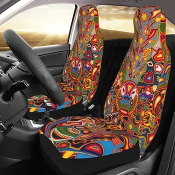 מקסיקו אמנות הויצ ' ול המכונית כיסוי מושב מותאם אישית הדפסה אוניברסלי מול מגן אביזרים כרית להגדיר