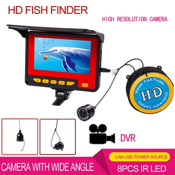 מתחת למים לדוג המצלמה F05 HD 1000TVL 4.3