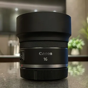 מתכת מכסה עדשה תואמת Canon RF 16mm F2.8 עדשת STM Canon EOS ר R5 R6 R7 R10 R3 RP מצלמה עם כובע